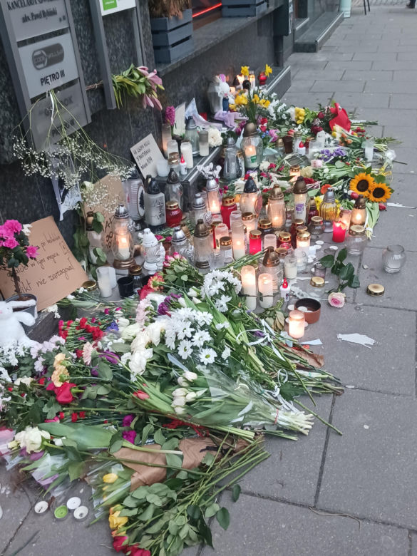 Marsz przeciwko przemocy po brutalnym ataku na 25-letnią Lizę