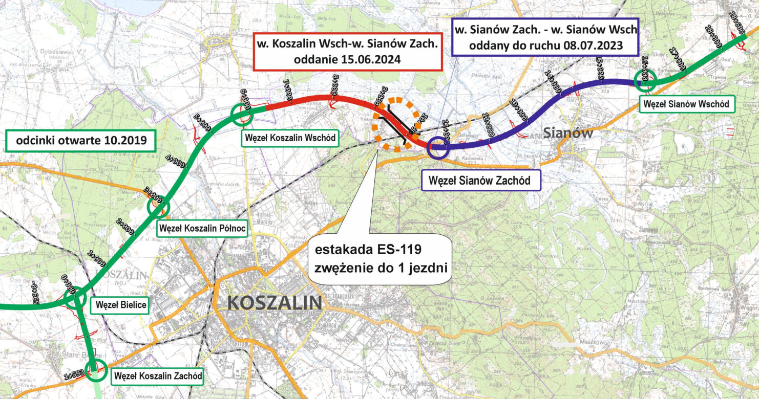 Obwodnica Koszalina oddana do użytku