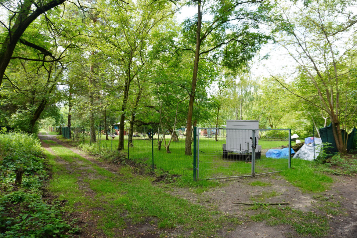 Teren Rekreacyjnych Ogródków Działkowych na Międzywalu Wisły