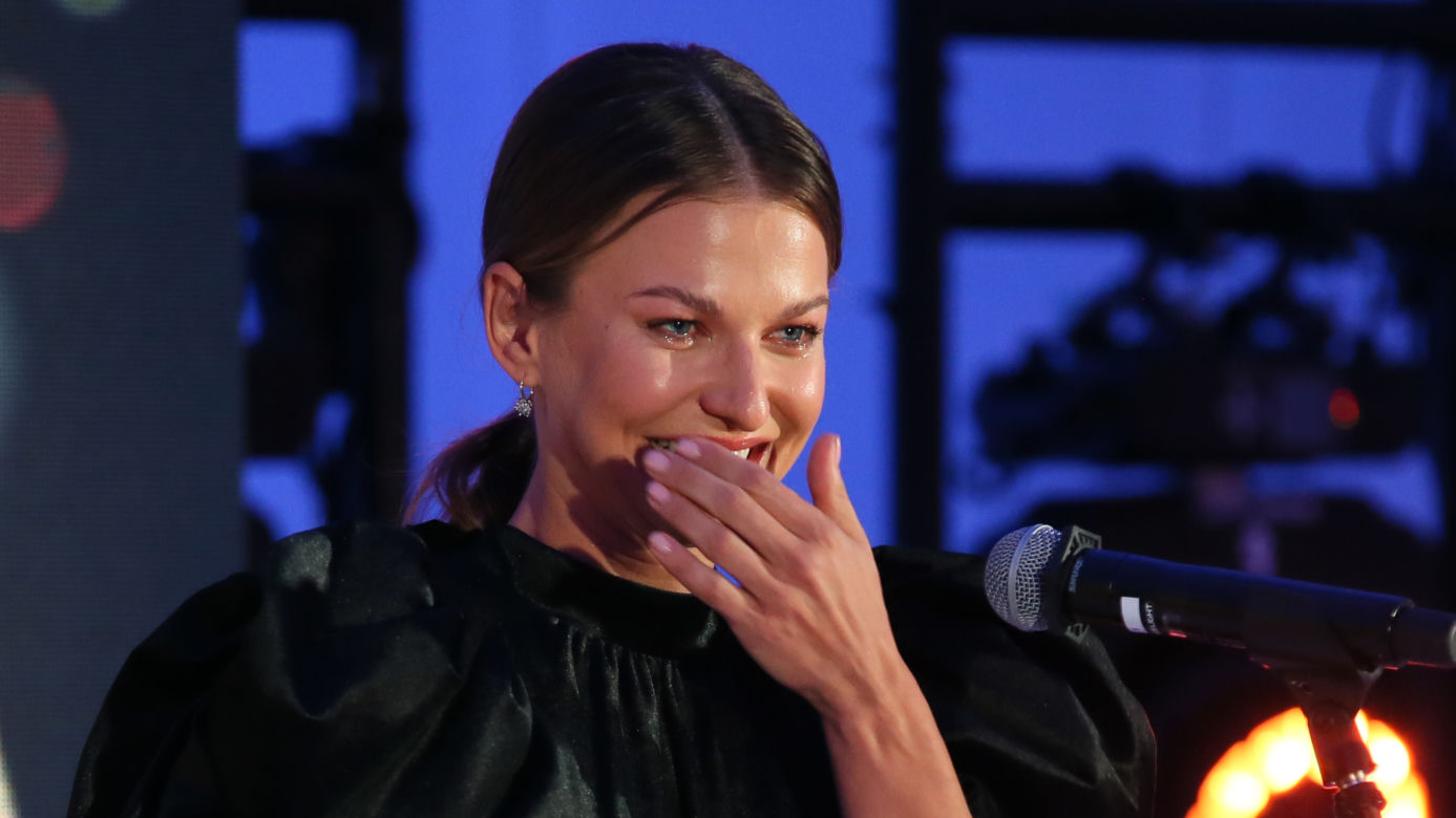 Zapłakana Anna Lewandowska na gali rozdania nagród WPROST