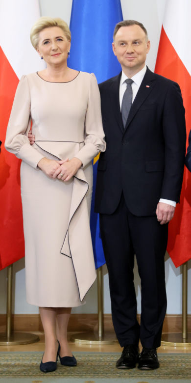 Tak się ubiera Agata Duda