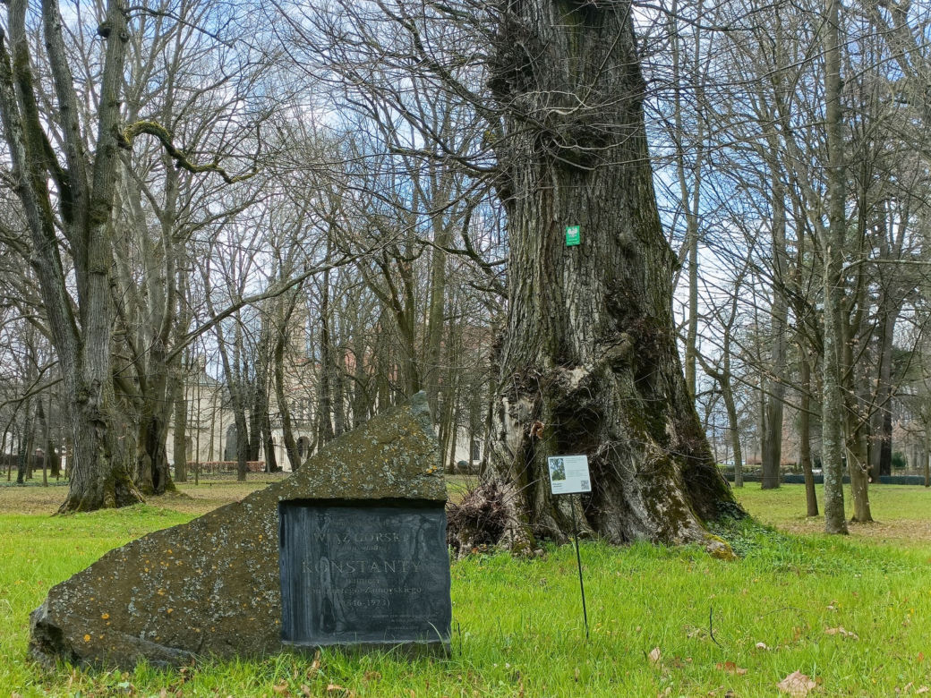 Muzeum Zamoyskich w Kozłówce wczesną wiosną