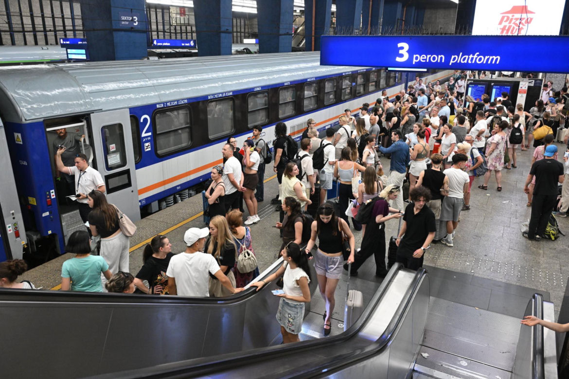 Inter City - Dzisiaj kolej odwołała kilkadziesiąt pociągów przez upały