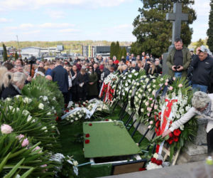 Poseł Łukasz Litewka spoczął w honorowym miejscu