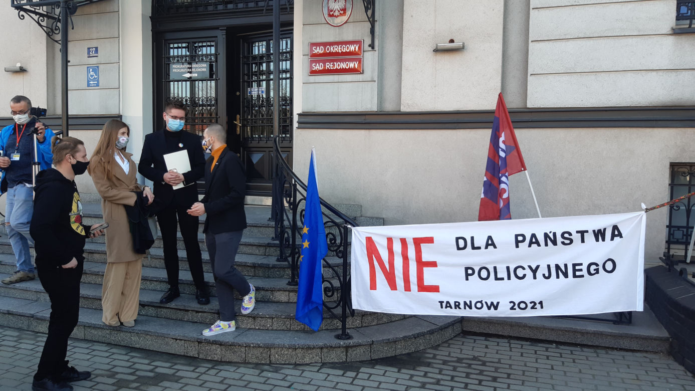 Licealista stanął przed sądem za udział w strajku kobiet