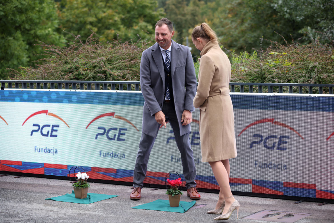 Odsłonięcie nowych tablic w Alei Gwiazd Piłki Nożnej na PGE Narodowym