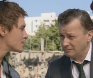 M jak miłość odc. 1017. Marcin (Mikołaj Roznerski), Grzegorz (Wojciech Majchrzak)