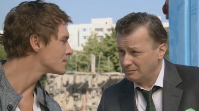 M jak miłość odc. 1017. Marcin (Mikołaj Roznerski), Grzegorz (Wojciech Majchrzak)