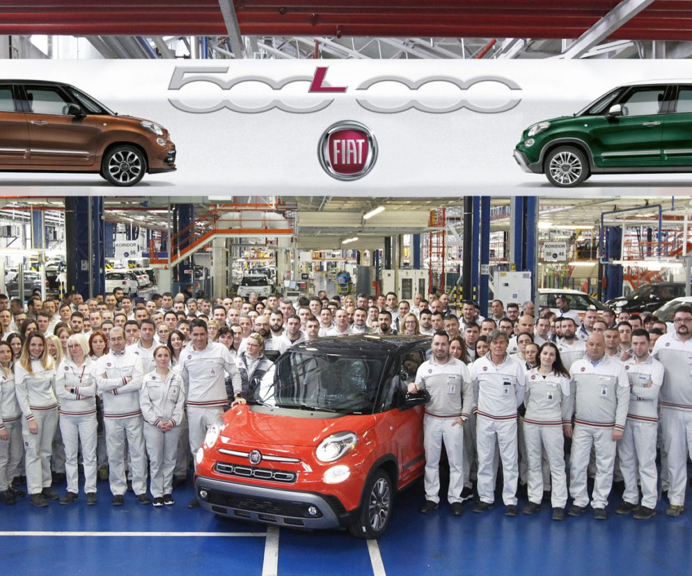 Półmilionowy egzemplarz Fiata 500L