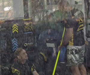 Bartosz Żukowski na siłowni