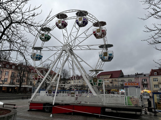 Diabelski młyn na Rynku Kościuszki w Białymstoku