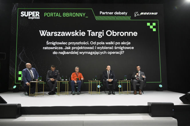 Warszawskie Targi Obronne. Scena Biała. Śmigłowiec przyszłości. Od pola walki po akcje ratownicze. Jak projektować i wybierać śmigłowce do najbardziej wymagających operacji?