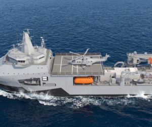 Wizualizacje przyszłego ORP Ratownik