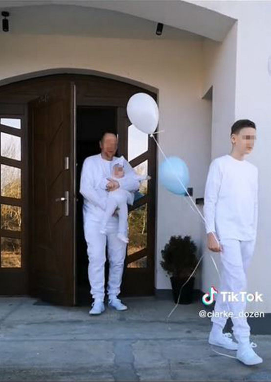 Internauci z Tik Toka wzruszeni po wideo rodziny z Horyńca. Tak pożegnała jednego z pięcioraczków [ZDJĘCIA].