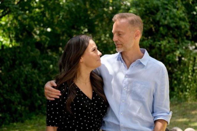 M jak miłość odc. 1899. Magda (Anna Mucha), Andrzej Budzyński (Krystian Wieczorek)