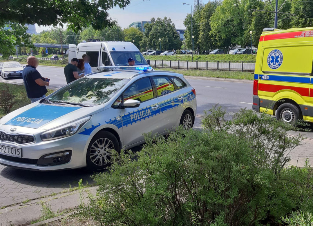 Strzelanina na Mokotowie. Napad pod bankiem i pościg po Mordorze
