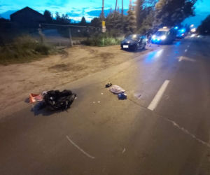 Łódź: Groźny wypadek na Pomorskiej. Motocyklista miał 2 promile! Mężczyzna NIE MIAŁ PRAWA JAZDY