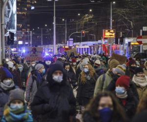 Protest we Wrocławiu