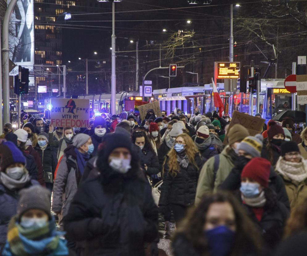 Protest we Wrocławiu