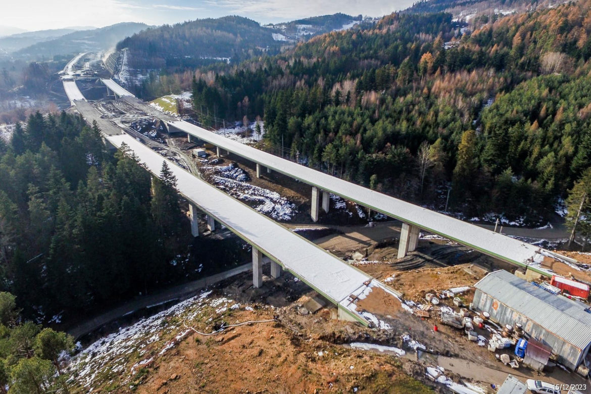 Budowa drogi ekspresowej S1,  obejścia Wegierskiej Górki