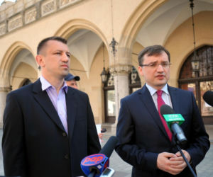 Zbigniew Ziobro i Tomasz Adamek
