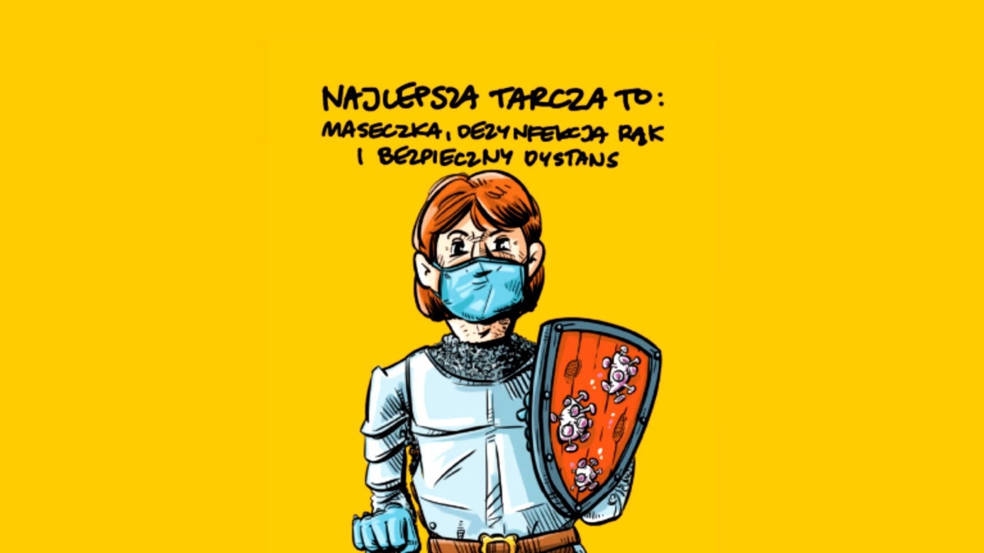 Toruń zachęca mieszkańców do noszenia maseczek, częstej dezynfekcji rąk i zachowania dystansu społecznego