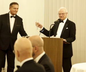 Obiad na cześć szwedzkiej pary królewskiej