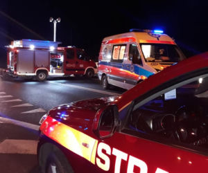 Wypadek na obwodnicy Nakła. Tir zderzył się z osobówką! GIGANTYCZNE utrudnienia