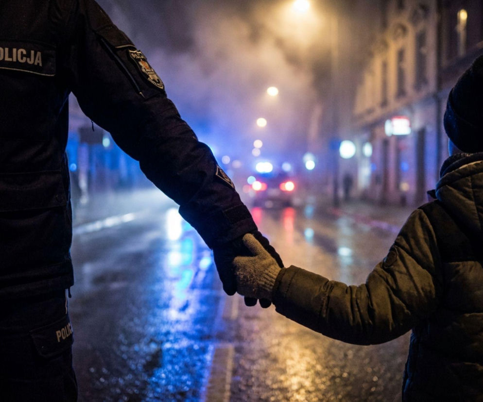 Zmarznięty błąkał się po Ostrołęce. 10-letni chłopiec nie potrafił wrócić do domu