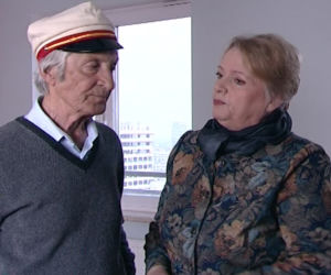 Andrzej Kopiczyński, Anna Seniuk - kadr serialu Czterdziestolatek 