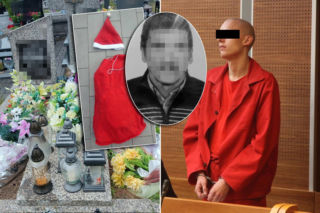Zabił przechodnia i przebrał się za św. Mikołaja