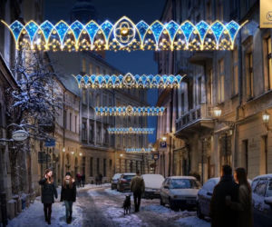 Kraków pokazał świąteczną iluminację. Gotyk przełożony na język świetlny
