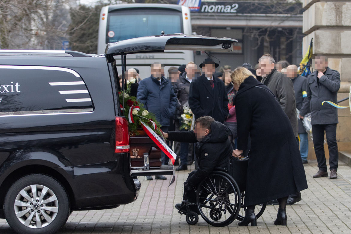Pogrzeb senatora Marka Plury