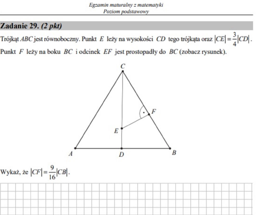 Arkusz maturalny matematyka 2022