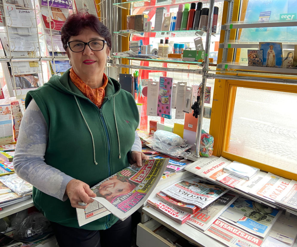 Małżonkowie z Białegostoku od 30 lat sprzedają „Super Express” w swoich kioskach