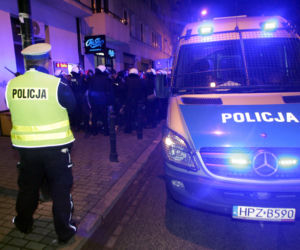 Policjanci zatrzymali 120 kibiców Lazio przed meczem z Legią