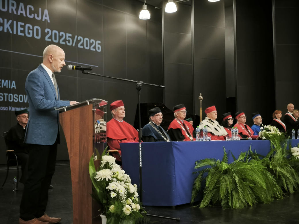 Inauguracja roku akademickiego w Akademii Nauk Stosowanych w Lesznie
