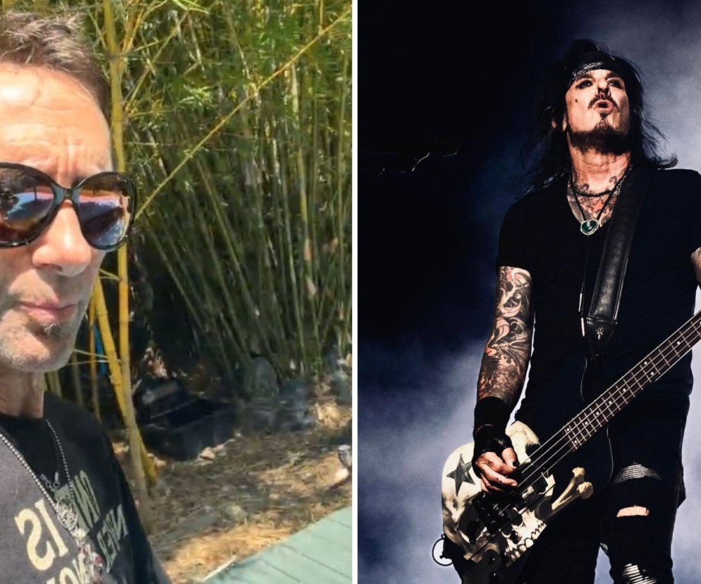 Shannon Larkin i Nikki Sixx na scenie. O przeprosinach za oskarżenia o playback przeczytasz na EskaRock.