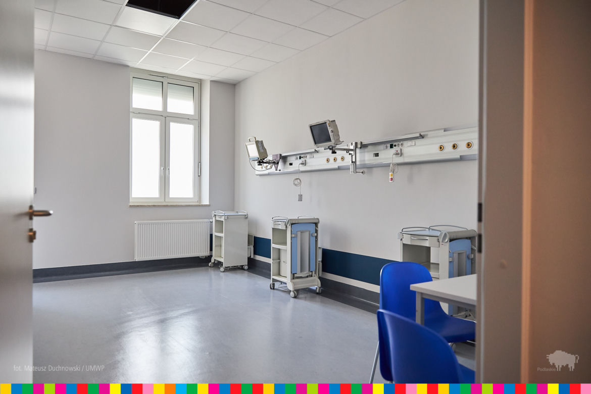 Białystok. Oddział Neurologii wreszcie ZMODERNIZOWANY. Ostatni remont był tu w latach '70
