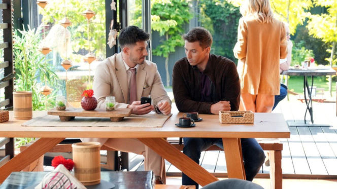 Barwy szczęścia odc. 3268. Justin (Jasper Sołtysiewicz), Tomasz Kępski (Jakub Sokołowski)