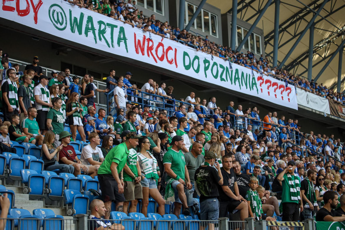 Warta - Lech w PKO BP Ekstraklasie