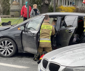 Dramat na Modlińskiej. Kierowca Toyoty uderzył w BMW