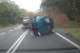 Drogowa masakra w wykonaniu 23-latka w BMW. Skasował 6 pojazdów - WIDEO