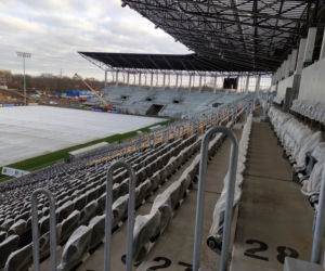 Stadion Pogoni Szczecin czeka na przyjęcie kibiców