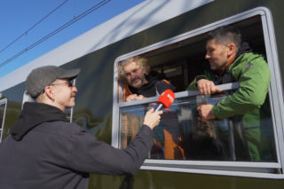 Odjazd pociągu Nieśpiesznego