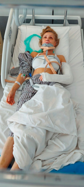 Sylwia Wysocka, gwiazda seriali zmasakrowana