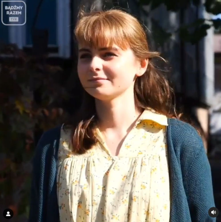 Stulecie Winnych 4 sezon. Małgosia (Zofia Stafiej), córka Kasi Winnej i Adama