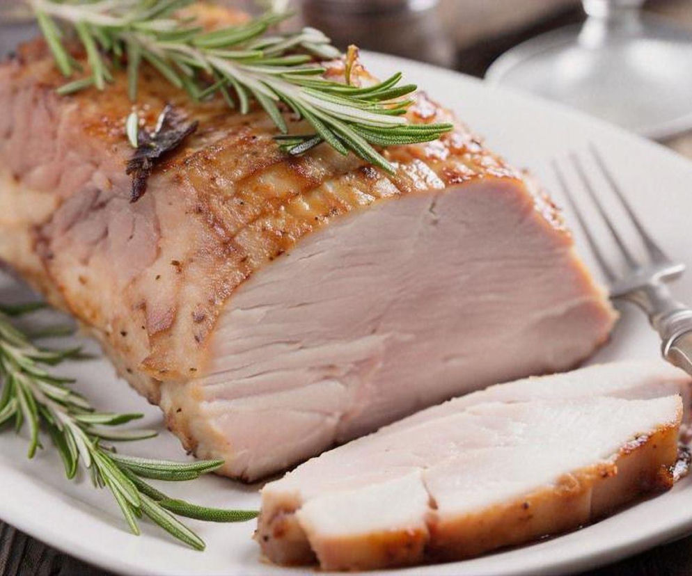 schab marynowany w czarnej herbacie