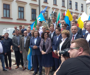 Wybory w Rzeszowie. Konrad Fijołek ze wsparciem samorządowców z całej Polski [ZDJĘCIA]