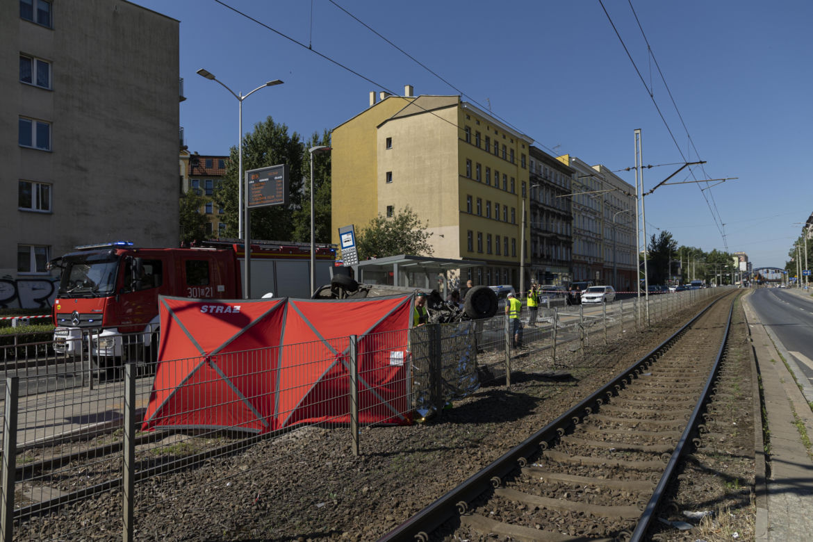 Wrocław. Tragiczny wypadek na Grabiszyńskiej  
